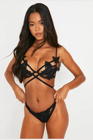 Boohoo Soutien,Gorge À Bretelles Et Imprimé Papillon