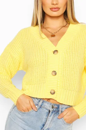 Boohoo Cardigan Court En Maille Épaisse