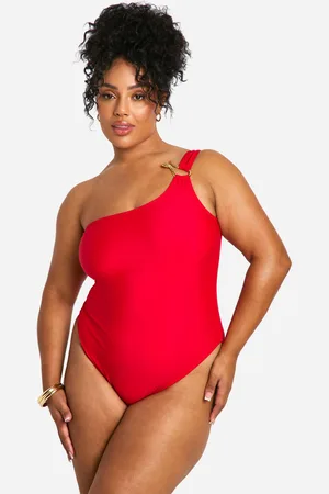 Boohoo Grande Taille,Maillot De Bain Asymétrique