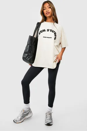 Boohoo T,Shirt Oversize À Slogan Dsgn Studio