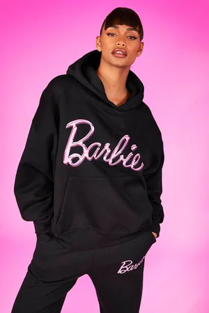 Boohoo Barbie,Sweat Oversize À Slogan
