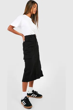 Boohoo Jupe Cargo En Jean