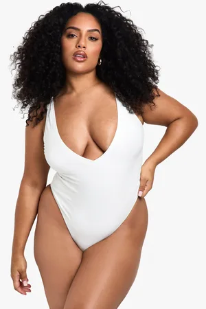 Boohoo Grande Taille,Maillot De Bain Une Pièce
