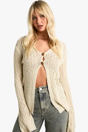Boohoo Cardigan Texturé