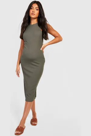 Boohoo Maternité,Robe De Grossesse Mi