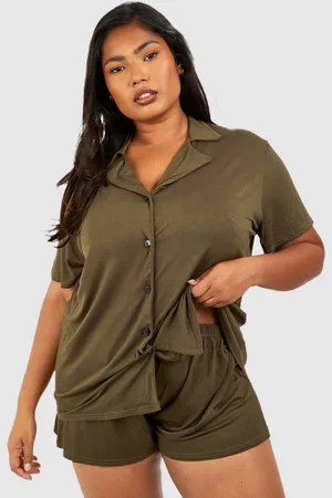 Boohoo Grande Taille,Short De Pyjama En Jersey