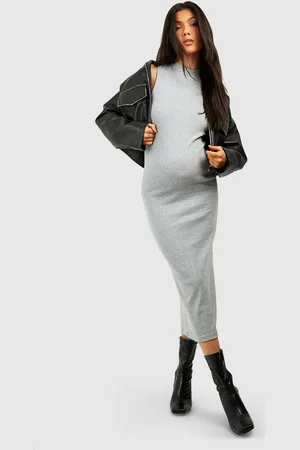 Boohoo Maternité,Robe De Grossesse Mi