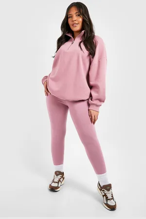 Boohoo Grande Taille,Ensemble Oversize Avec Sweat Et Legging