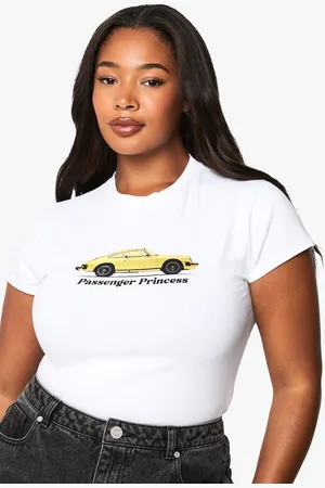 Boohoo Grande Taille,Top De Sport À Col Bateau