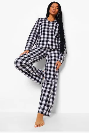 Boohoo Pyjama De Noël À Carreaux