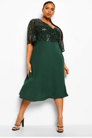 Boohoo Grande Taille,Robe Mi