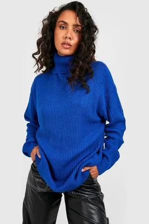 Boohoo Pull Oversize En Maille À Col Roulé