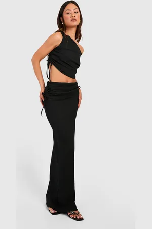 Boohoo "Tall",Ensemble Avec Top Asymétrique Et Jupe Mi