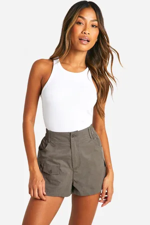Boohoo Short Cargo En Twill Élastiqué
