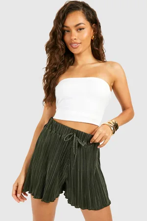 Boohoo Short Large Plissé