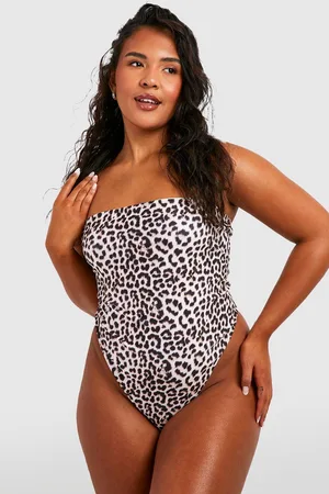 Boohoo Grande Taille,Maillot De Bain Bandeau Réversible