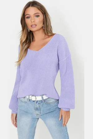 Boohoo Pull Oversize À Col V
