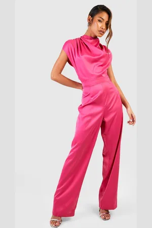 Boohoo Combinaison Satinée