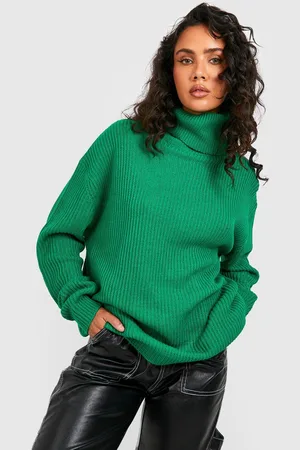 Boohoo Pull Oversize En Maille À Col Roulé