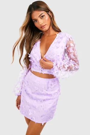 Boohoo Mini,Jupe À Imprimé Papillon