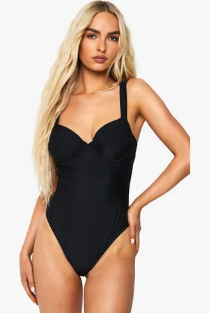 Boohoo Maillot De Bain Une Pièce À Décolleté Plongeant