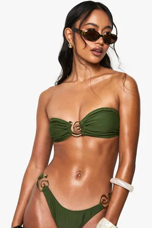Boohoo Haut De Maillot Premium À Imprimé Abstrait