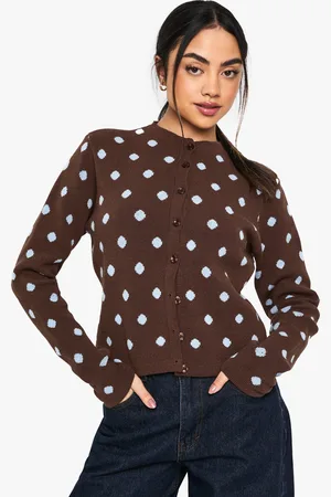 Boohoo Cardigan À Col Ras,Du