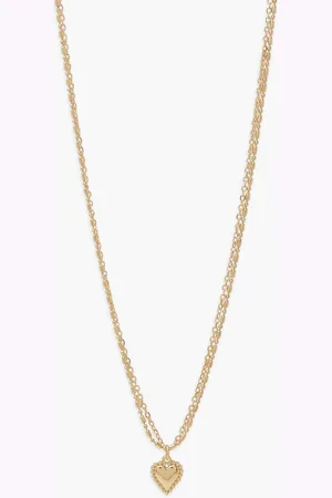 Boohoo Collier Avec Pendentif Cœur