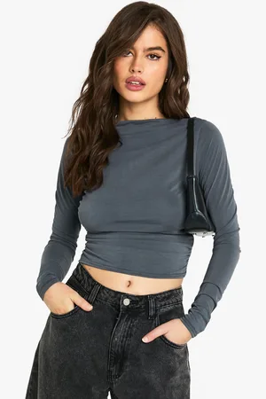Boohoo Top En Jersey À Manches Longues
