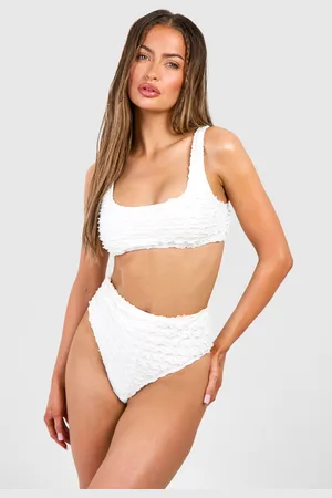Boohoo Bas De Maillot Taille Haute À Volants