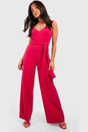 Boohoo Combinaison Large À Ceinture
