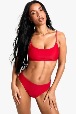 Boohoo Bas De Maillot Taille Haute