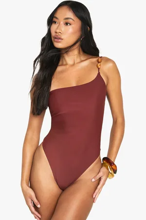 Boohoo Maillot De Bain Asymétrique En Résine