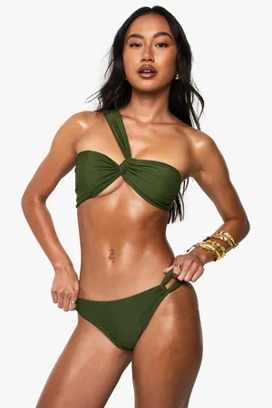 Boohoo Bas De Maillot Premium Satiné Asymétrique