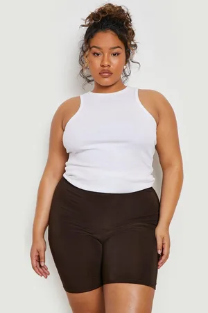 Boohoo Grande Taille,Short Cycliste Soyeux