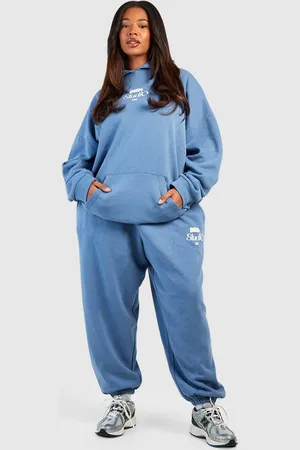 Boohoo Grande Taille,Jogging À Slogan