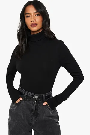 Boohoo "Petite",Body Basique À Col Roulé