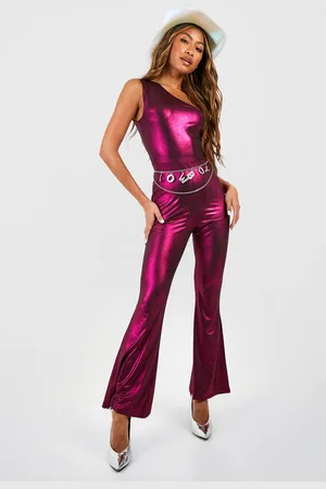Boohoo Combinaison Asymétrique Flare Mé"Tall"isée