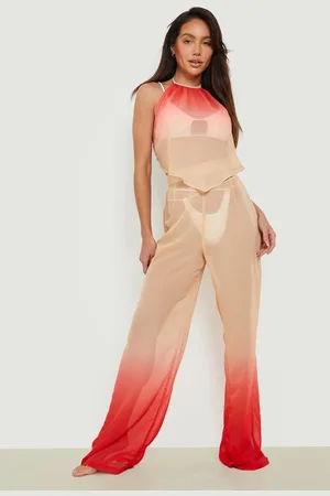 Boohoo Ensemble De Plage Surteint Avec Haut Bandana Et Pantalon
