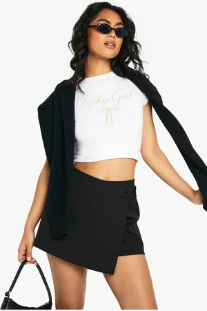 Boohoo Jupe,Short Boutonnée