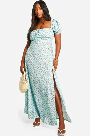 Boohoo Grande Taille,Robe Champêtre Mi