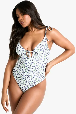Boohoo Maillot De Bain Fleuri À Armatures