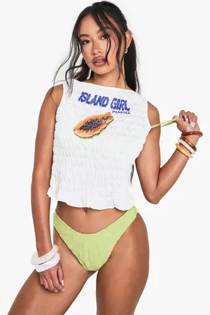 Boohoo Débardeur Froncé Sans Manches