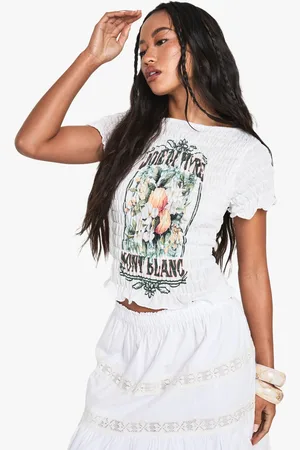 Boohoo T,Shirt À Col Ras