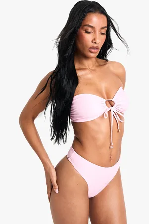 Boohoo Top Bandeau À Détails En Perle