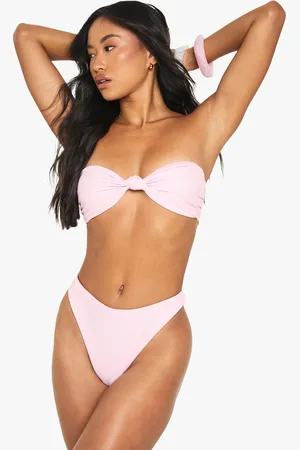 Boohoo Haut De Maillot Bandeau Noué