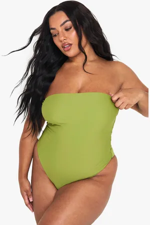 Boohoo Grande Taille,Maillot De Bain Bandeau