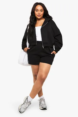 Boohoo Grande Taille,Short À Taille Épaisse