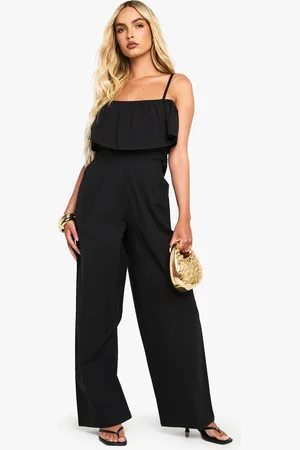 Boohoo Combinaison Volantée En Coton