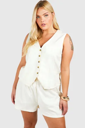 Boohoo Grande Taille,Gilet Sans Manches